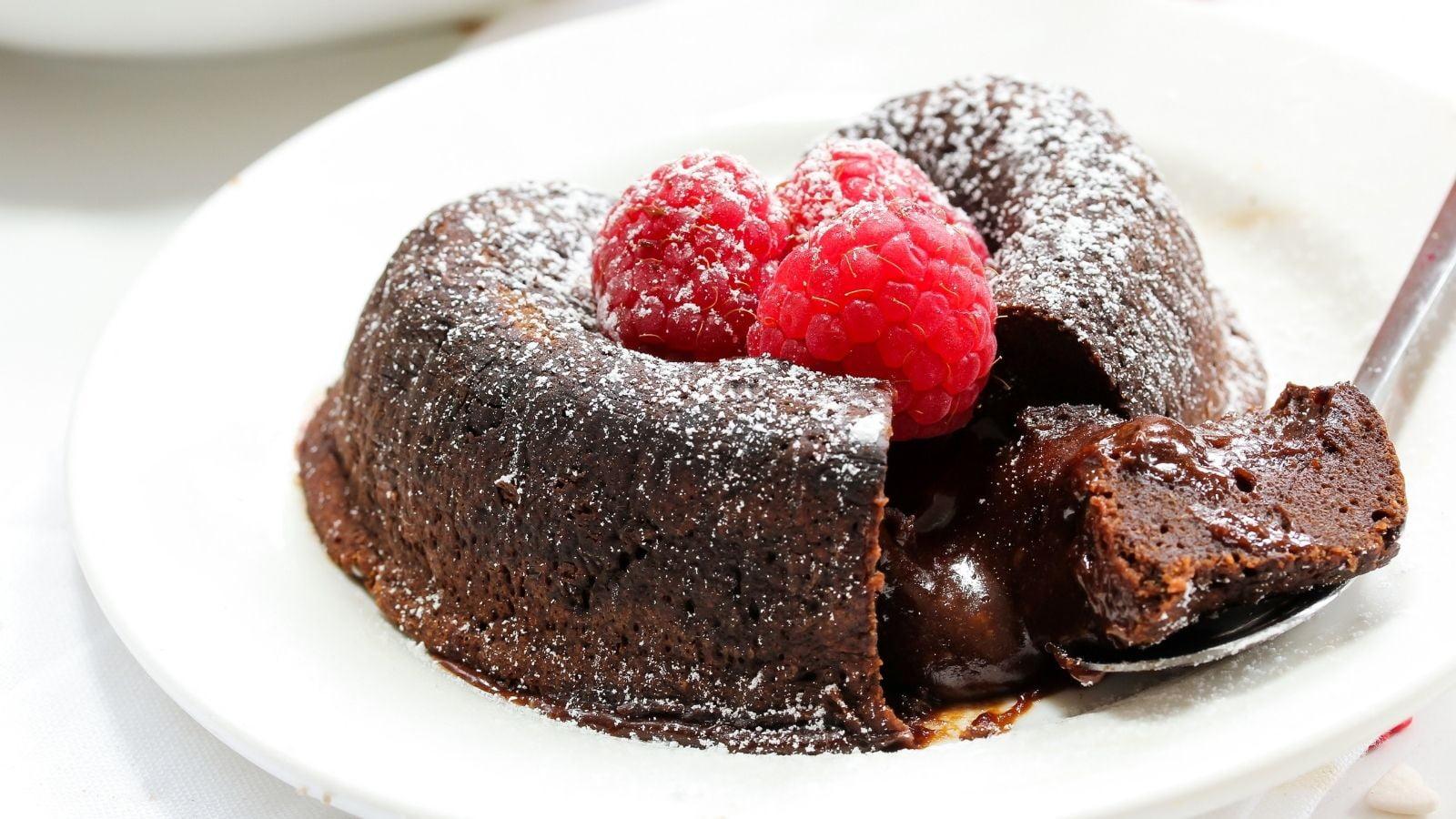 Zero-Gravity Chocolate Soufflé